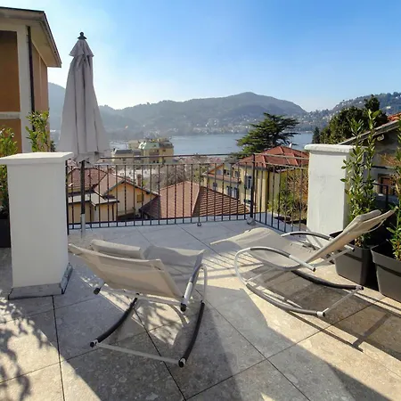 Miranda Luxury View Penthouse With Panoramic Terrace * Como