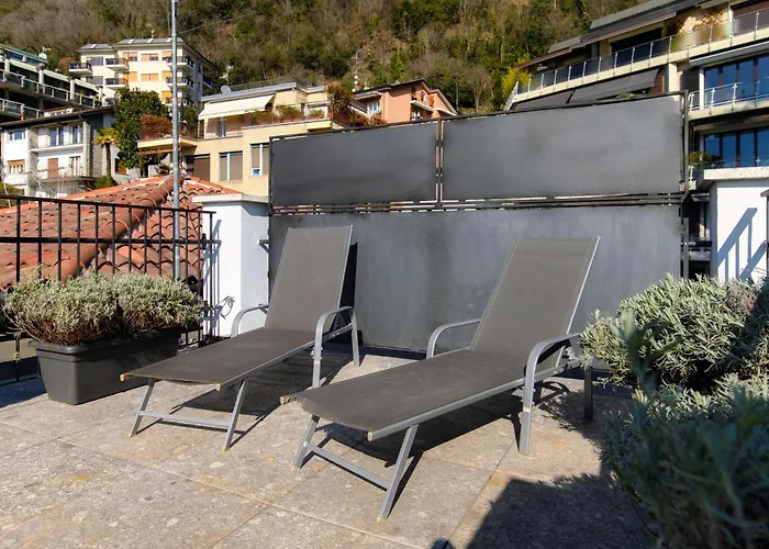 Miranda Luxury View Penthouse With Panoramic Terrace Como