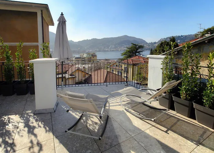 Miranda Luxury View Penthouse With Panoramic Terrace * Como
