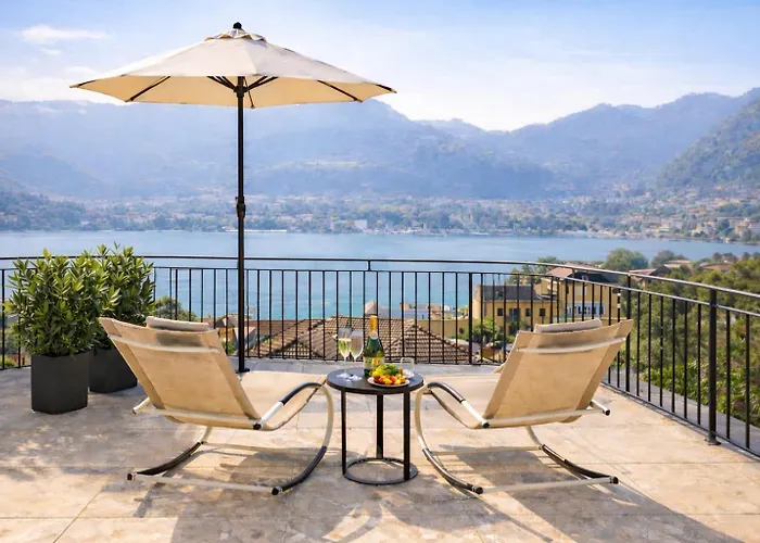 Miranda Luxury View Penthouse With Panoramic Terrace Villa Como