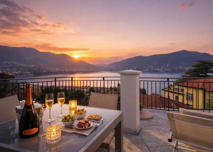 Miranda Luxury View Penthouse With Panoramic Terrace * Como